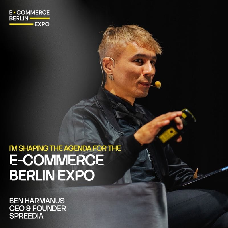 Ben Harmanus als Speaker auf der E-Commerce Berlin Expo
