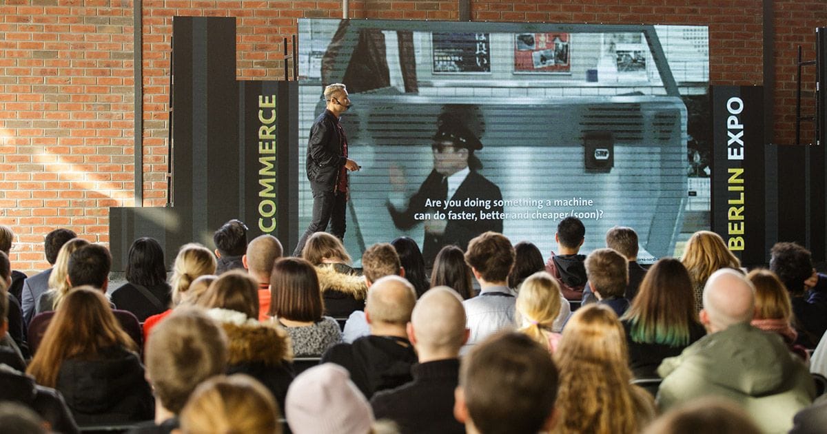Opening Keynote: Ben Harmanus auf der E-Commerce Berlin Expo