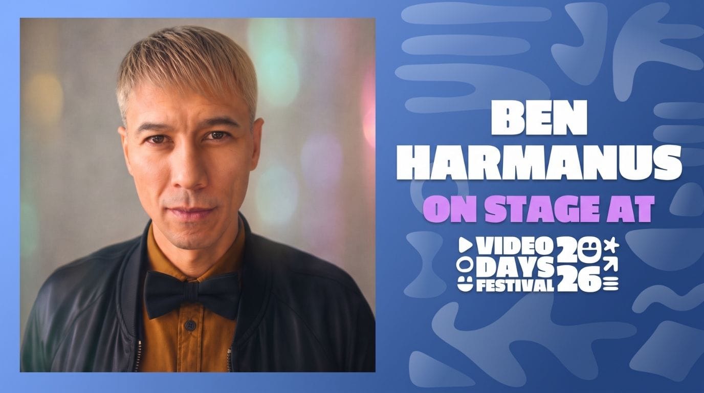 Ben Harmanus ist Speaker auf dem VideoDays Festival 2026.