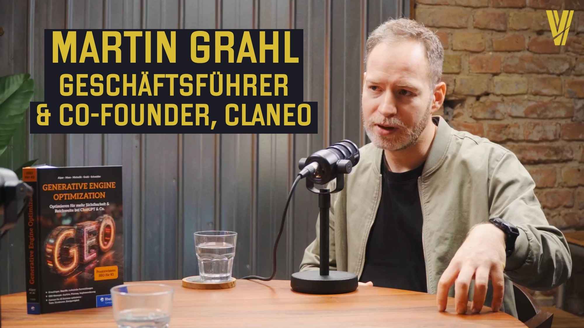Martin Grahl von Claneo in der Values & Ventures Show von Ben Harmanus.