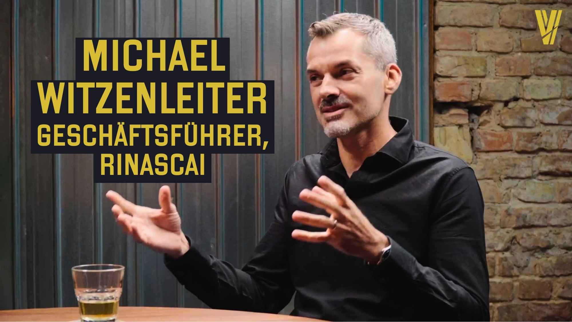 Michael Witzenleiter von Rinascai in der Values & Ventures Show.