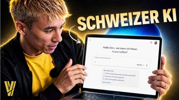 Ben Harmanus testet die Schweizer KI Euria von Infomaniak.